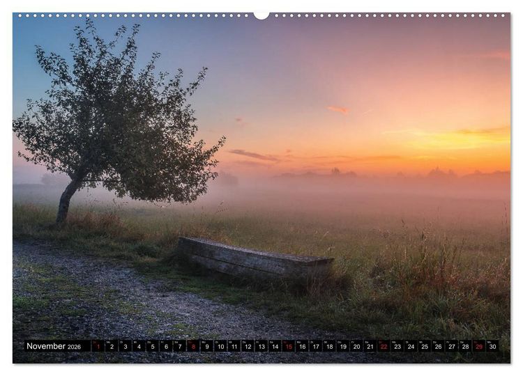 Produktbild: Das M&uuml;nsterland - Meine Impressionen (hochwertiger Premium Wandkalender 2026 DIN A2 quer), Kunstdruck in Hochglanz