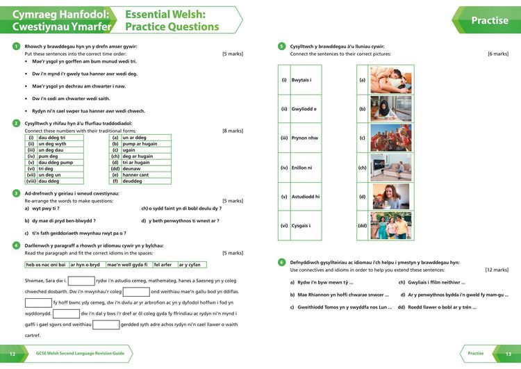 Produktbild: WJEC GCSE WELSH SECOND LANGUAG