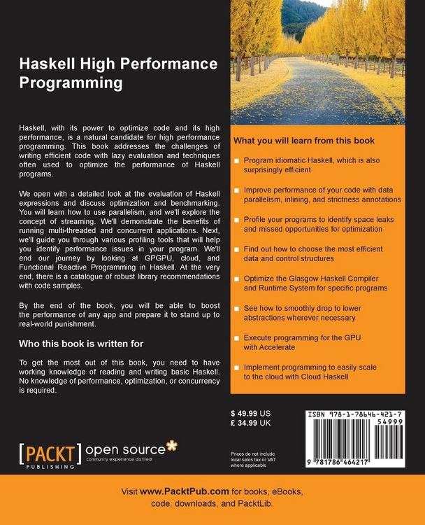 Produktbild: Haskell High Performance Programming