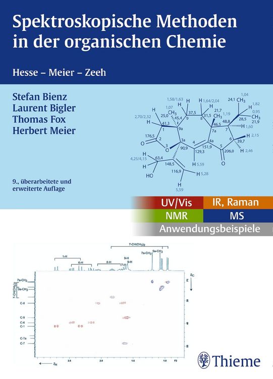 Produktbild: Spektroskopische Methoden in der organischen Chemie
