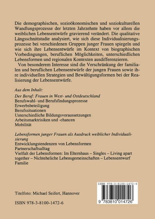 Produktbild: Junge Frauen heute - Wie sie leben, was sie anders machen