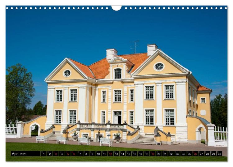 Produktbild: Estlands Sch&ouml;nheiten (Wandkalender 2026 DIN A3 quer), CALVENDO Monatskalender