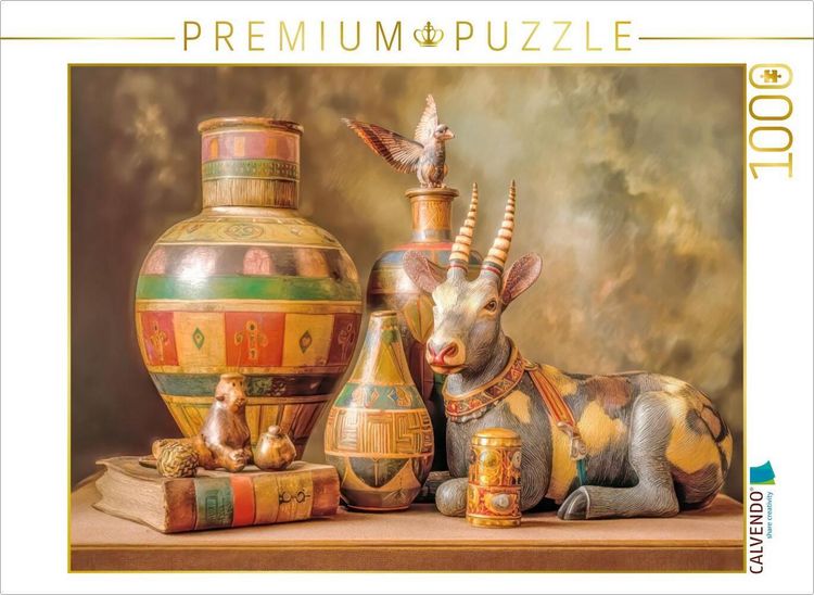 Produktbild: CALVENDO Puzzle Afrikanische Stillleben | 1000 Teile Lege-Gr&ouml;&szlig;e 64x48cm Foto-Puzzle f&uuml;r gl&uuml;ckliche Stunden