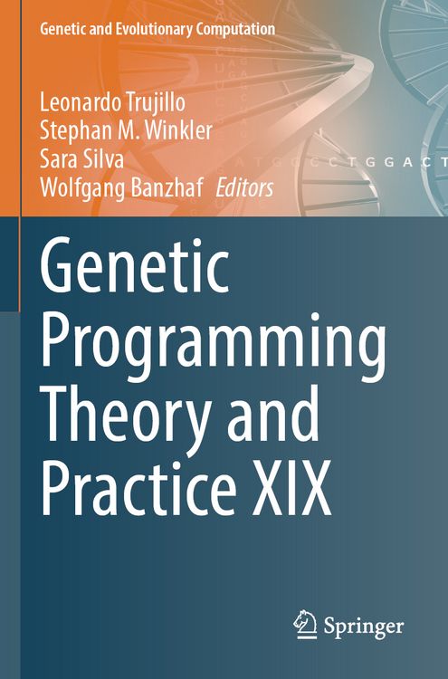 Produktbild: Genetic Programming Theory and Practice XIX