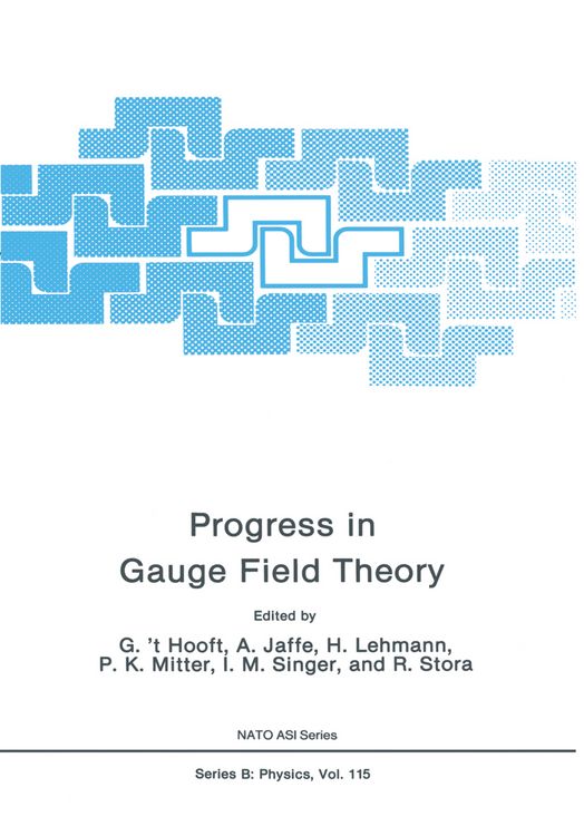 Produktbild: Progress in Gauge Field Theory