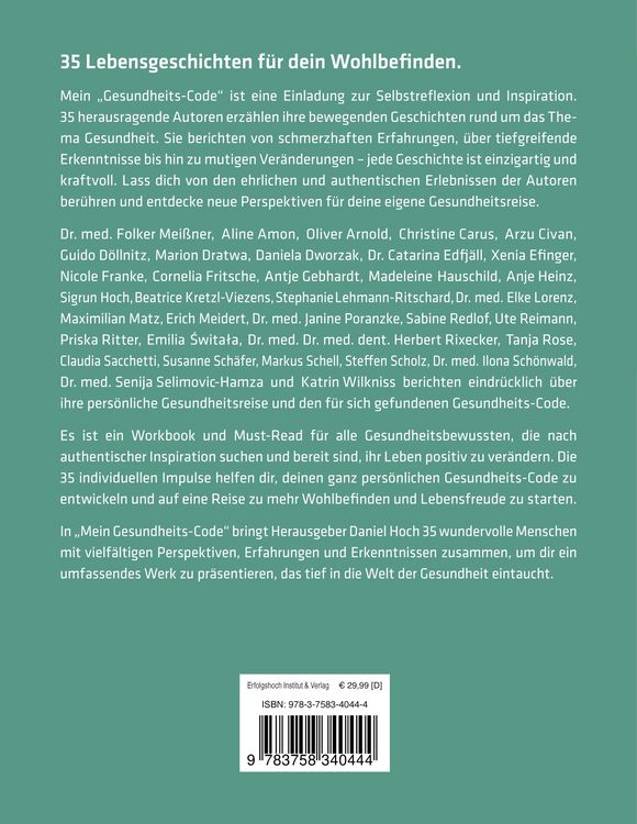 Produktbild: Mein Gesundheits-Code
