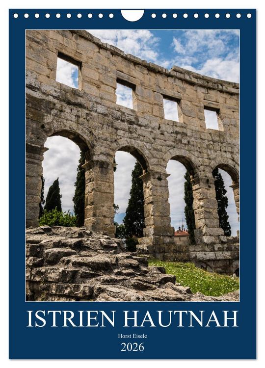Produktbild: Istrien Hautnah (Wandkalender 2026 DIN A4 hoch), CALVENDO Monatskalender