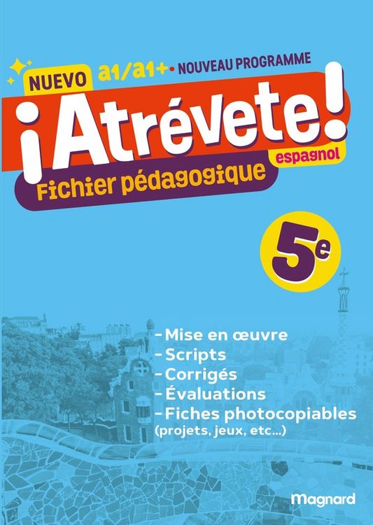 Produktbild: Nuevo Atrevete - Espagnol 5e (2026) - Fichier Pedagogique