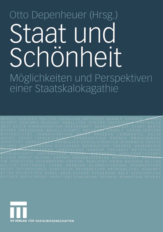 Produktbild: Staat und Sch&ouml;nheit