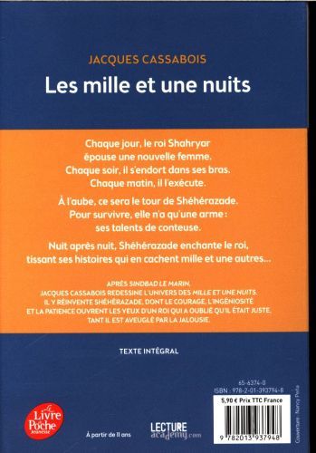 Produktbild: Les mille et une nuits ou Le conte de Sh&eacute;h&eacute;razade et de Shahryar