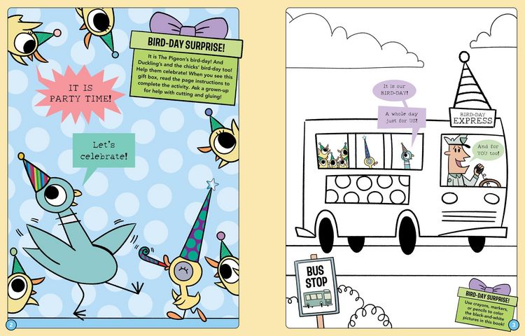 Produktbild: It's The Pigeon Party Book!