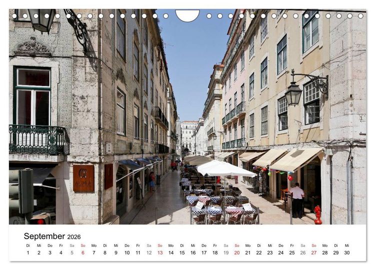 Produktbild: Lissabon Highlights von Petrus Bodenstaff (Wandkalender 2026 DIN A4 quer), CALVENDO Monatskalender