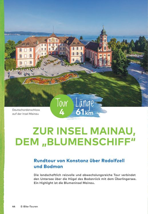 Produktbild: BVA Die 25 sch&ouml;nsten E-Bike Touren am Bodensee