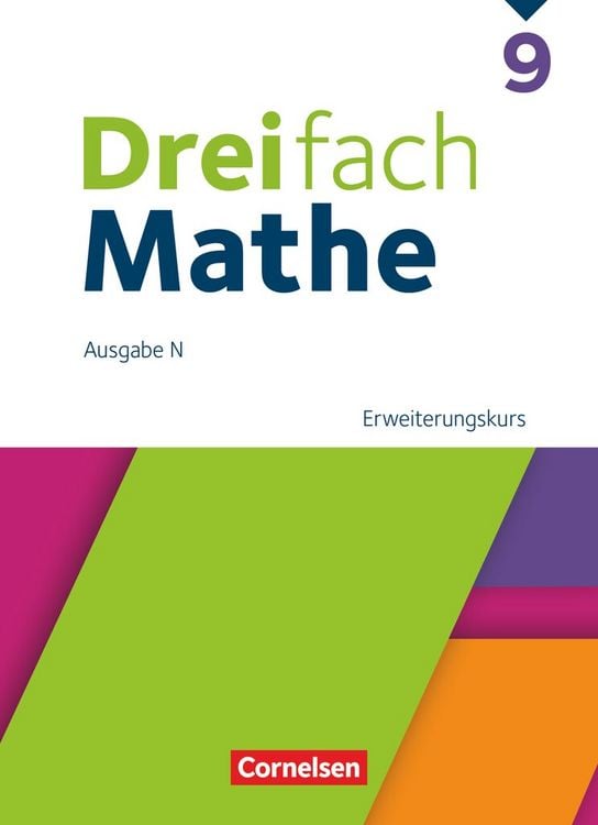 Produktbild: Dreifach Mathe - Ausgabe N - 9. Schuljahr