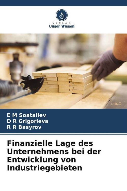 Produktbild: Finanzielle Lage des Unternehmens bei der Entwicklung von Industriegebieten