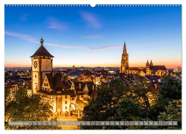 Produktbild: Wundersch&ouml;nes Baden-W&uuml;rttemberg (hochwertiger Premium Wandkalender 2027 DIN A2 quer), Kunstdruck in Hochglanz