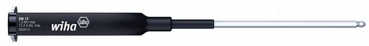 Produktbild: Wiha Werkstatt Kabelschl&uuml;ssel 9 mm 140 mm Passend f&uuml;r (Serie Schraubendreher) Wiha Torque