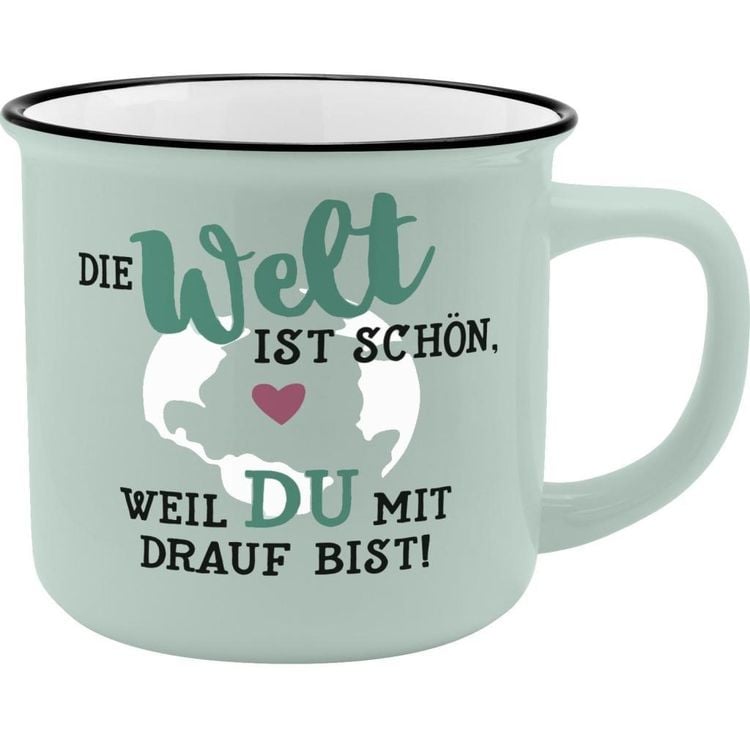 Produktbild: Tasse "Die Welt ist schön…"