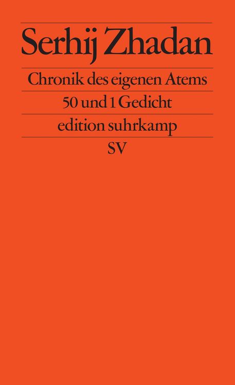 Produktbild: Chronik des eigenen Atems