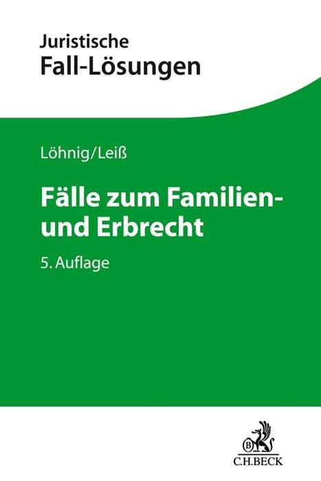 Produktbild: Juristische Fall-Lösungen / Fälle zum Familien- und Erbrecht
