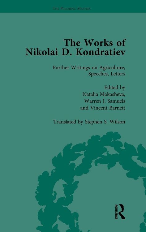 Produktbild: The Works of Nikolai D Kondratiev Vol 4