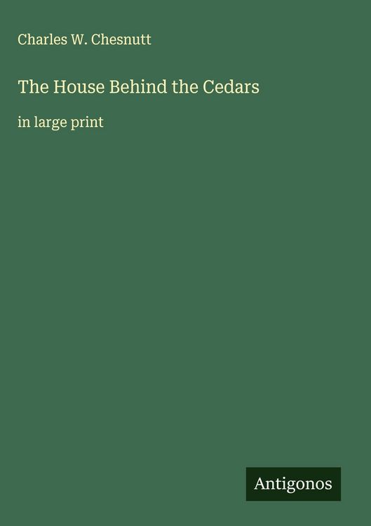 Produktbild: The House Behind the Cedars
