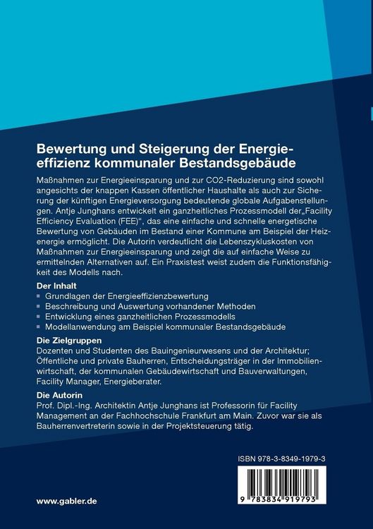 Produktbild: Bewertung und Steigerung der Energieeffizienz kommunaler Bestandsgeb&auml;ude