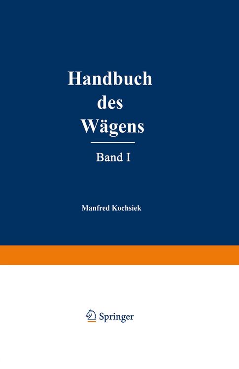 Produktbild: Handbuch des W&auml;gens