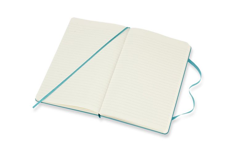 Produktbild: Moleskine Notizbuch Large/A5, Liniert, Hard Cover, Riff Blau
