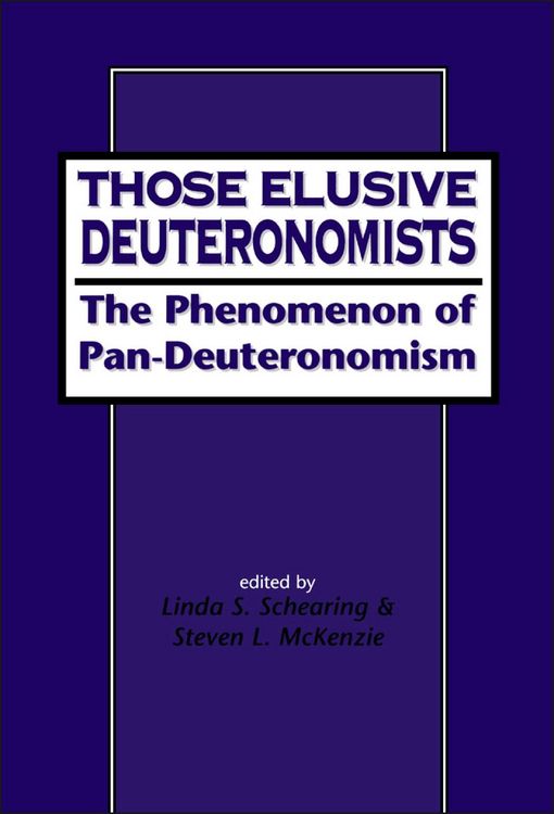 Produktbild: Those Elusive Deuteronomists