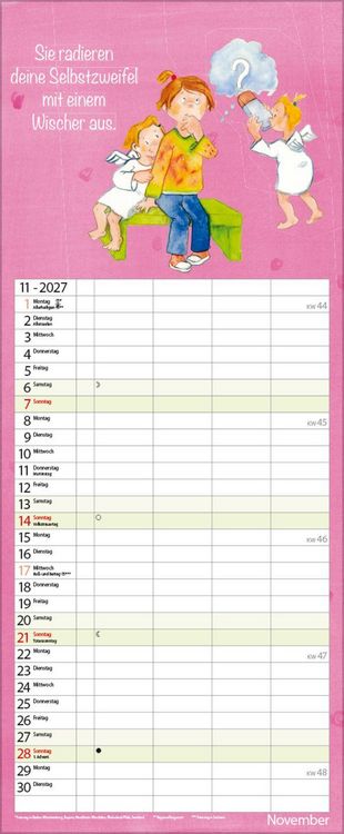 Produktbild: Familientimer Schutzengel 2027