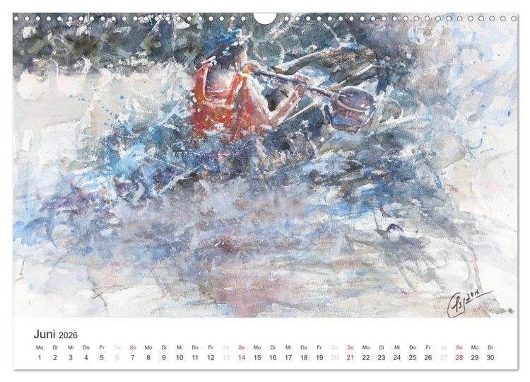 Produktbild: Die Atmosph&auml;re des Impressionismus (Wandkalender 2026 DIN A3 quer), CALVENDO Monatskalender