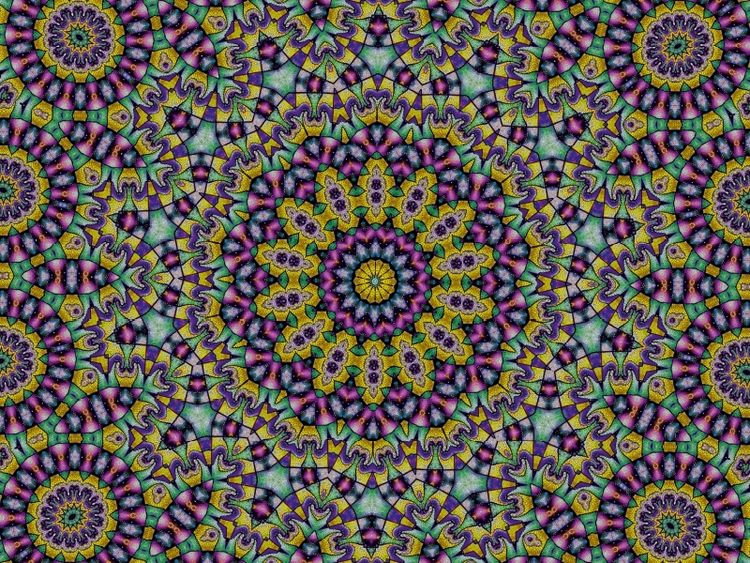 Produktbild: CALVENDO Puzzle Mandala 4 | 1000 Teile Lege-Gr&ouml;&szlig;e 64x48cm Foto-Puzzle f&uuml;r gl&uuml;ckliche Stunden