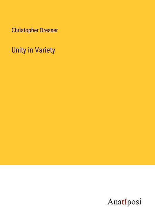 Produktbild: Unity in Variety