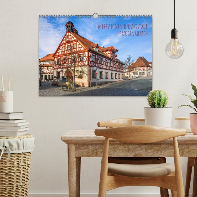 Produktbild: Impressionen der Altstadt Herzogenaurach (Wandkalender 2027 DIN A3 quer), CALVENDO Monatskalender