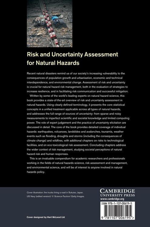 Produktbild: Risk and Uncertainty Assessment for Natural Hazards
