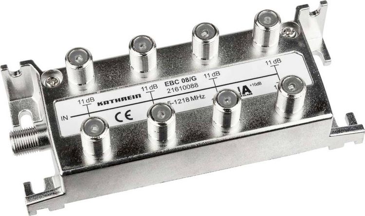 Produktbild: Kathrein EBC 08/G Kabel-TV Abzweiger 8-fach