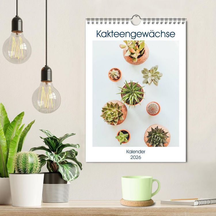 Produktbild: Kakteengew&auml;chse (Wandkalender 2026 DIN A4 hoch), CALVENDO Monatskalender
