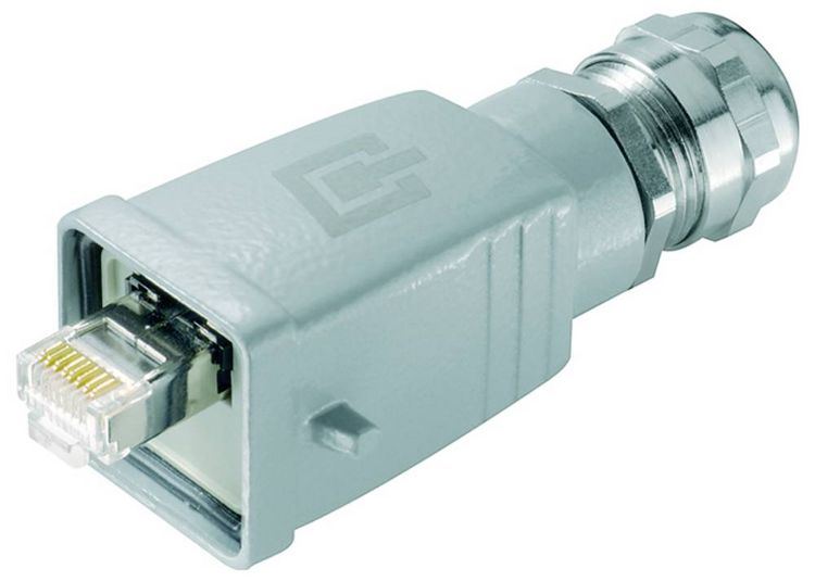 Produktbild: Teleg&auml;rtner 100007467 Sensor-/Aktor-Steckverbinder RJ45 Stecker 1St.