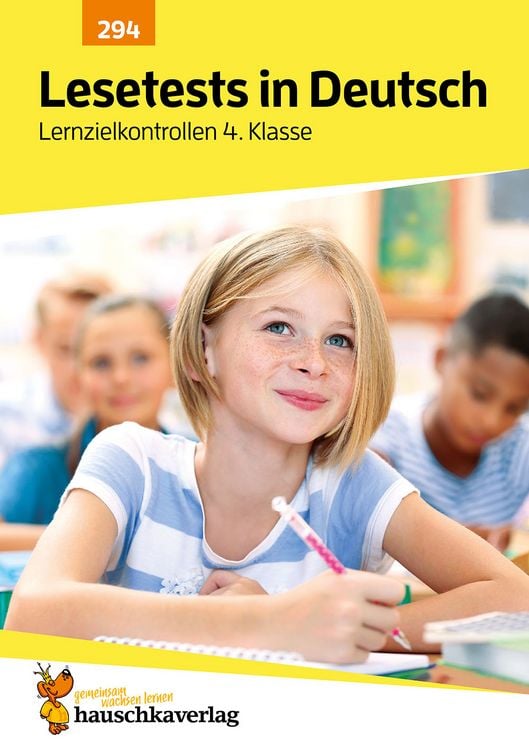 Produktbild: &Uuml;bungsheft mit Lesetests in Deutsch 4. Klasse