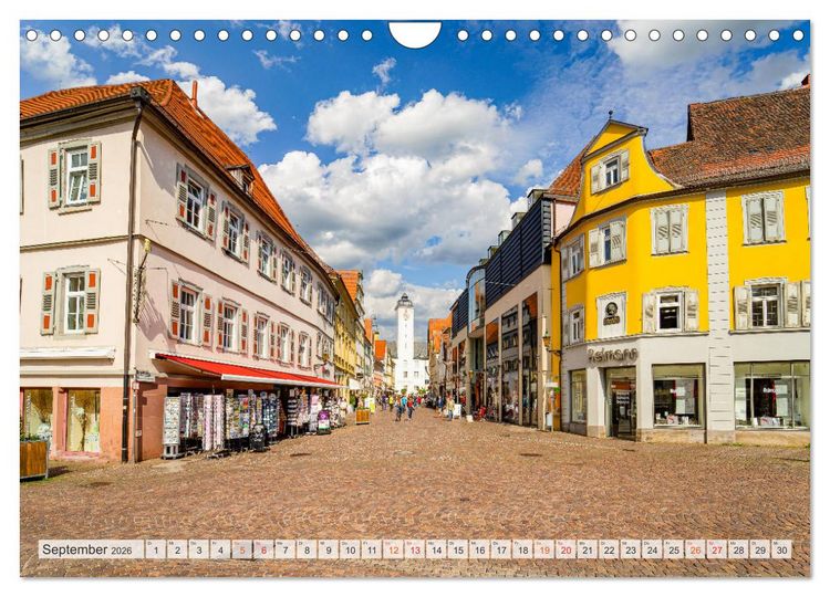 Produktbild: Bad Mergentheim Impressionen (Wandkalender 2026 DIN A4 quer), CALVENDO Monatskalender