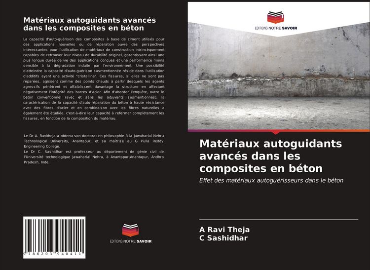 Produktbild: Mat&eacute;riaux autoguidants avanc&eacute;s dans les composites en b&eacute;ton
