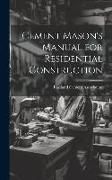Produktbild: Cement Mason's Manual for Residential Construction