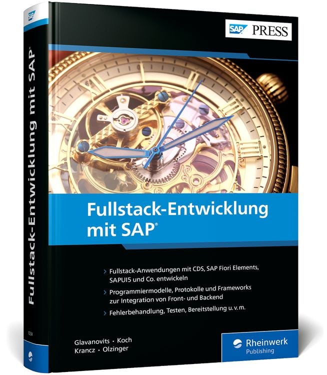 Produktbild: Fullstack-Entwicklung mit SAP
