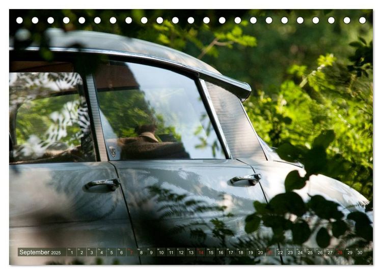 Produktbild: Citro&euml;n DS - G&ouml;ttin in wei&szlig; (Tischkalender 2025 DIN A5 quer), CALVENDO Monatskalender