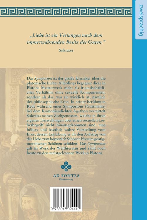 Produktbild: Symposion / Das Gastmahl