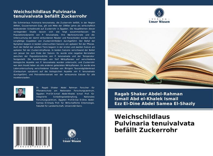 Produktbild: Weichschildlaus Pulvinaria tenuivalvata bef&auml;llt Zuckerrohr