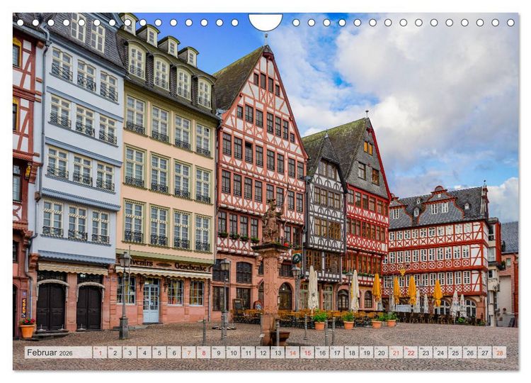 Produktbild: Frankfurt am Main Impressionen (Wandkalender 2026 DIN A4 quer), CALVENDO Monatskalender