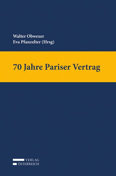 Produktbild: 70 Jahre Pariser Vertrag