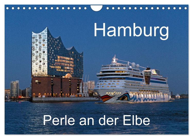 Produktbild: Hamburg - Perle an der Elbe (Wandkalender 2026 DIN A4 quer), CALVENDO Monatskalender